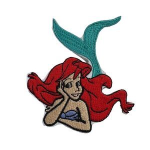 Ariel Little Mermaid Embroidered Patch